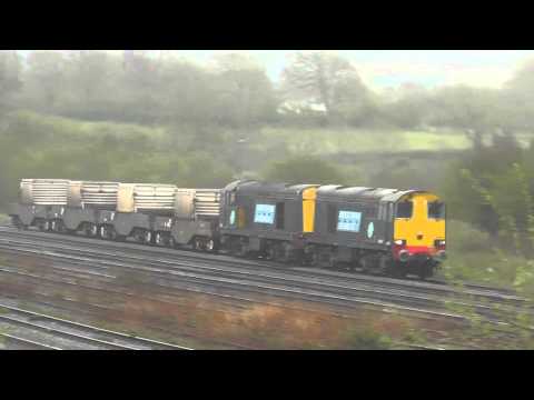 20304/20302 6C53 Crewe - Sellafield flasks 4th May 2013