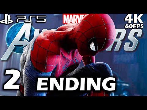 Marvel’s Avengers Spider-Man DLC ENDING Gameplay Walkthrough Part 2 (PS5 4K 60FPS) - No commentary