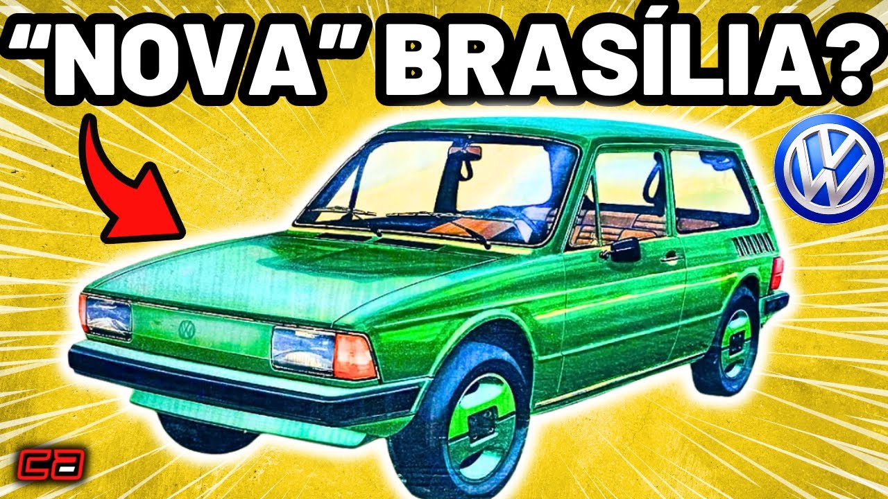 A BRASÍLIA QUE A VW JAMAIS LANÇOU NO BRASIL!!!!