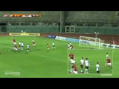 Lega Pro, Girone A, Livorno-Tuttocuoio 1-1, il gran gol di Vantaggiato (1° video)