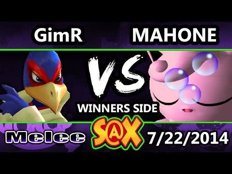 S@X WEekly - VGBC | GimR (Falco) Vs. Mahone (Jigglypuff) SSBM Singles - Melee