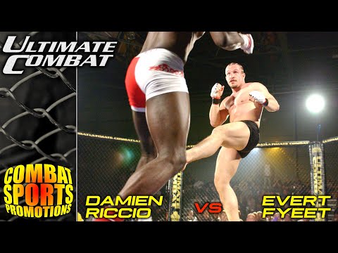 Damien Riccio (France) vs Evert Fyeet (Netherlands) - FULL MMA FIGHT - Ultimate Combat 9