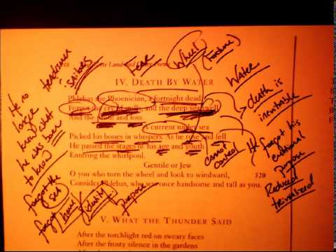 "The Waste Land" - Death by Water