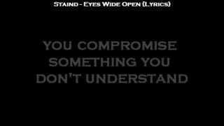 Staind - Eyes Wide Open Lyrics