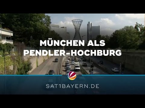 München ist Pendler-Hochburg: Über 450.000 Menschen von außerhalb