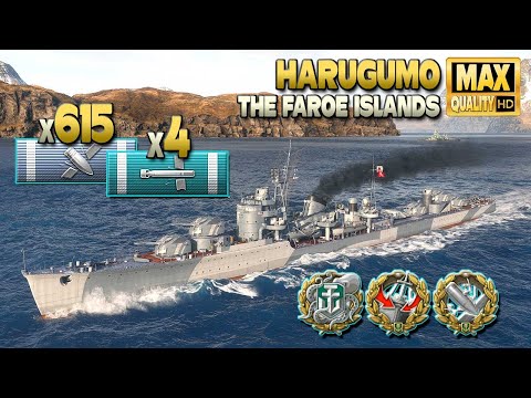 Destroyer Harugumo: Thriller on The Faroe Islands - World of Warships