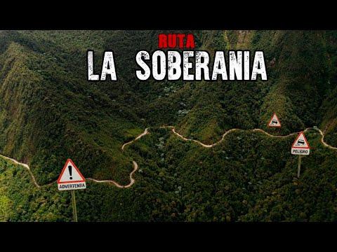 La RUTA MAS PELIGROSA de COLOMBIA⛔️LA SOBERANIA🪧PAMPLONA🔛SARAVENA