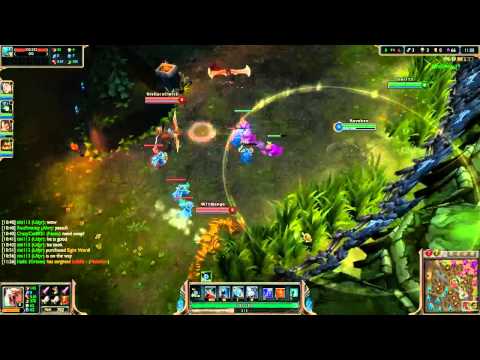 NinFang - Rengar vs Blitzcrank & Draven - bot «Boss» (main Challenger l)