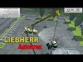 Автокран Liebherr INKL. Hebegestell для Farming Simulator 2013 видео 1