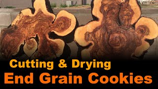 Cutting and Drying End Grain Cookies