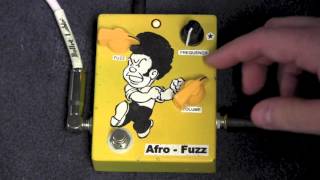 Video thumbnail for Dirty Boy Afro Fuzz Guitar Effect Demo by drowninginguitars