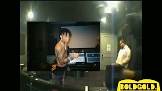 Swae Lee in the studio