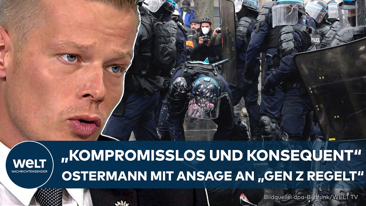 HALLOWEEN-KRAWALLE: "Kompromisslos und konsequent" – Manuel Ostermann mit Ansage an "Gen Z regelt"