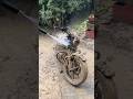 Dhanu Bike Clime Mountain Mud Cleaning In Water ️ Mini Hand Craft Woodworking Skills Shorts