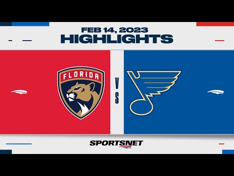 NHL Highlights | Panthers vs. Blues - February 14, 2023