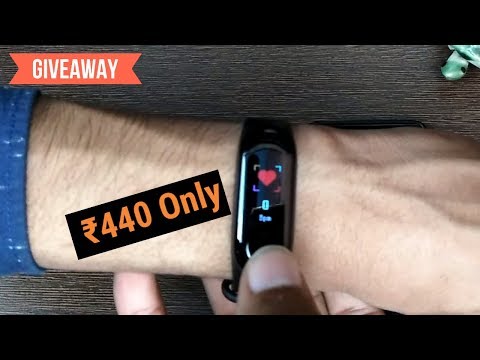 ₹440/- M3 Band Unboxing & Review - Giveaway - Color Display & Blood Pressure - 7startech Video