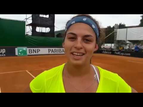 Fed Cup Medellin - Nota a Carolina Alves y Jorge Ibañez