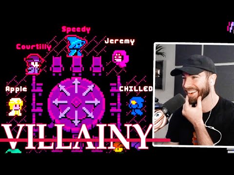 Lying to my friends in a NEW Social Deduction Game! - VILLAINY