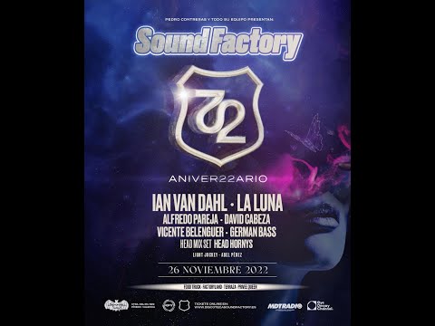 SOUND FACTORY Live! 22 Aniversario (26-11-2022) Vicente Belenguer
