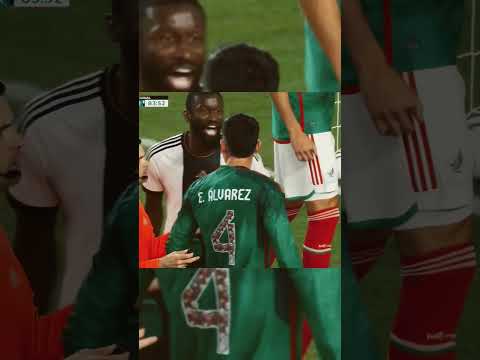 Edson Alvarez No Le Tiene Miedo A Alemania🤫🇲🇽 #mexico #futbol #football #ligamx #realmadrid #fight