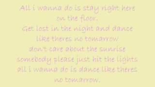 Paula Abdul - Dance like theres no Tomarrow lyrics