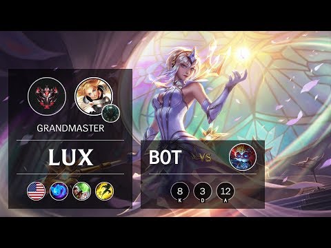 Lux Bot vs Heimerdinger - NA Grandmaster Patch 9.22
