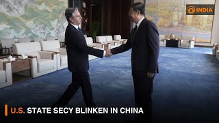 U.S. State Secy Blinken in China | DD India Live