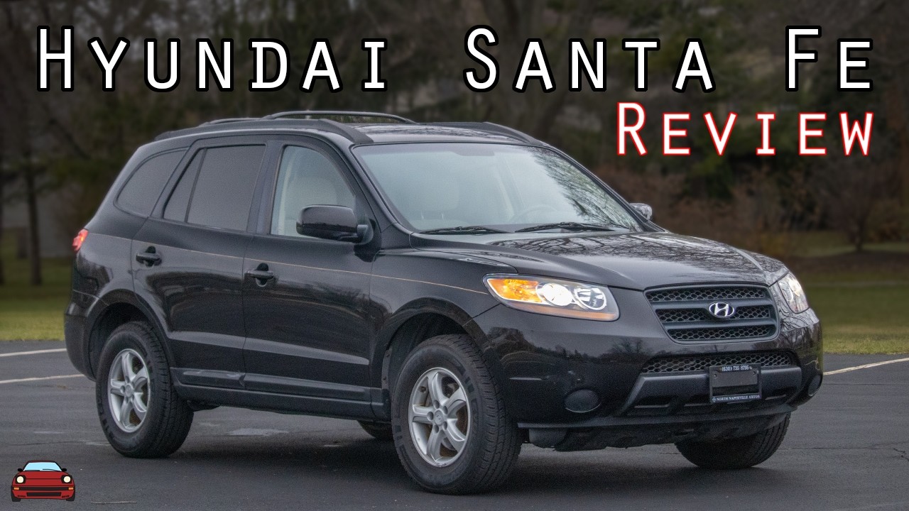 2008 Hyundai Santa Fe GLS Review - An Approachable V6 ...