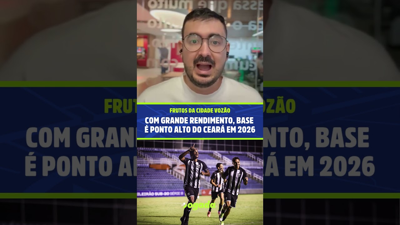 Imagem da notícia: Invicto, Ceará na final da Série B do Brasileiro Sub-20 e consolida trabalho da base