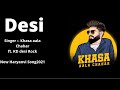 Desi || Khasa Aala Chahar ft. KD Desi Rock || New Haryanvi Song 2021 || #VRbrosMusic