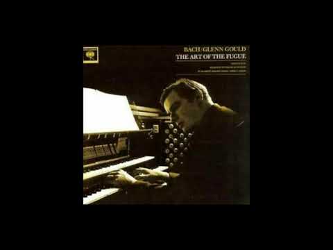 Glenn Gould plays Bach "The Art Of Fugue BWV 1080" Organ/Piano