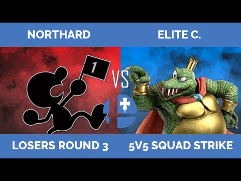 RogaSmash 219: Ultimate 5v5 Squad Strike Losers R3 – Northard vs Elite C.