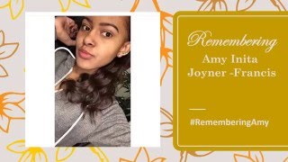 Amy Inita Joyner - Francis: #RIPAMY
