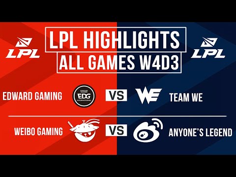 LPL Highlights ALL GAMES Week 4 Day 3 | LPL 2026 Split 1