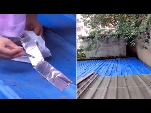 How to Use Super Waterproof Tape Repair Roof 2021