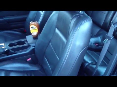 Italian Joey Mamaluke How To Clean Leather Car Seats with Armor All Care Gel Review DIY 🚘