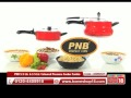 HomeShop.com PNB 5.5 Ltr. & 3.5 Ltr. Coloured Pressure Cooker Combo