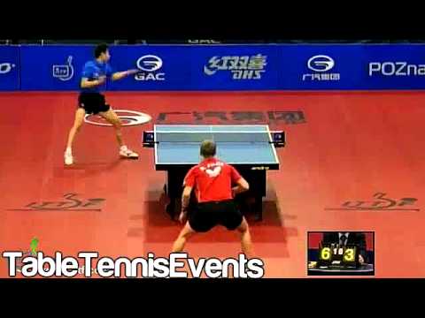Zhou Yu Vs Ruwen Filus: 1/8 Final [Polish Open 2012]