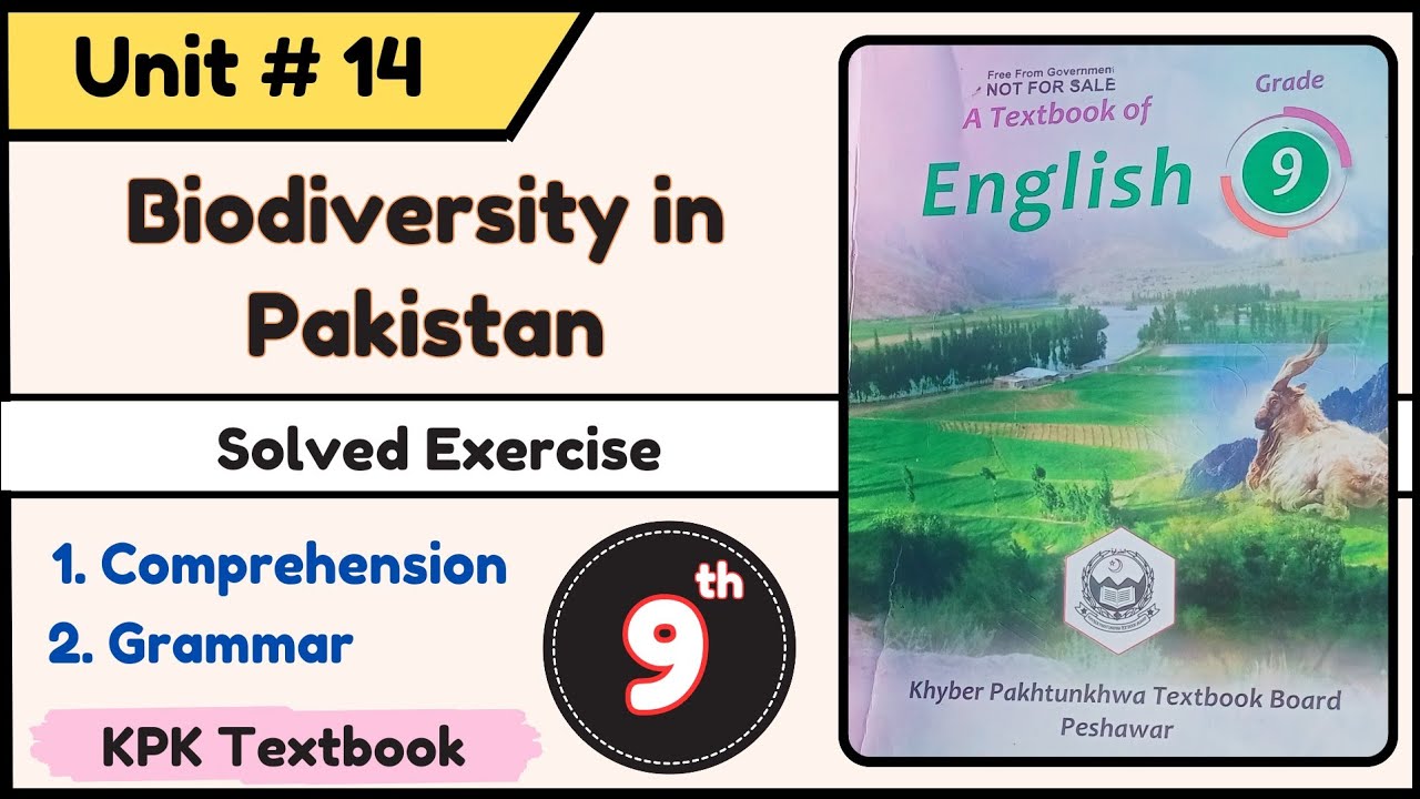 Biodiversity In Pakistan | Exercise