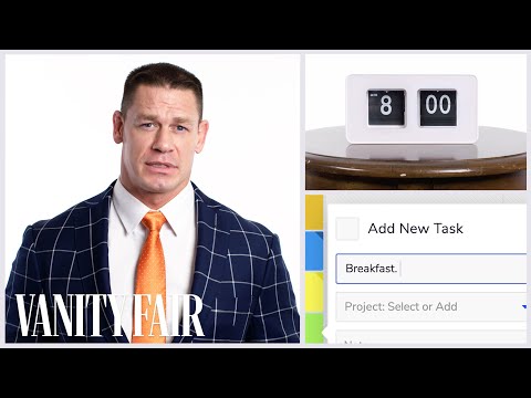 Everything John Cena Does in a Day | Vanity Fair