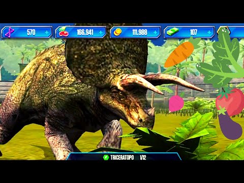 JURASSIC WORLD 🦖🎮 Anche gli erbivori devono mangiare! 🤣🥬🍅 [Gameplay]