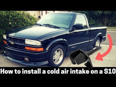 How to install a cold air intake on a s10