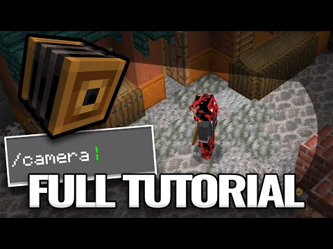 The new Minecraft CAMERA Command is AMAZING! Full Tutorial