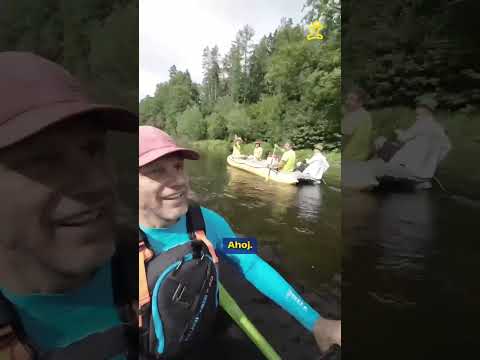 Zuřivý reportér vyrazil mezi vodáky 🚣‍♂️