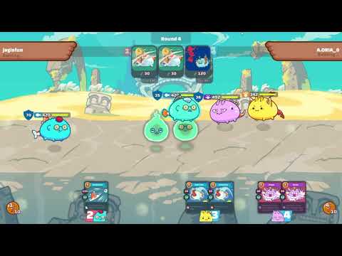 Triple Aqua Build AAA (Axie Infinity)