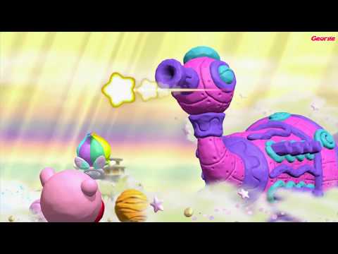 Kirby & The Rainbow Paintbrush - World 4 - All Gold Medals - 100% No Damage
