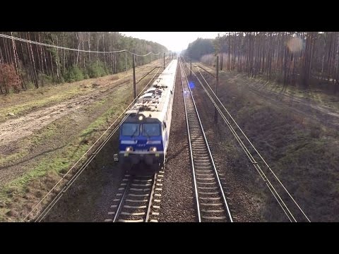 PKP IC EP09-006(?) na Węglówce, 2xRp1, okolice Żołędowa/Strzelce Leśne, 28.03.2016