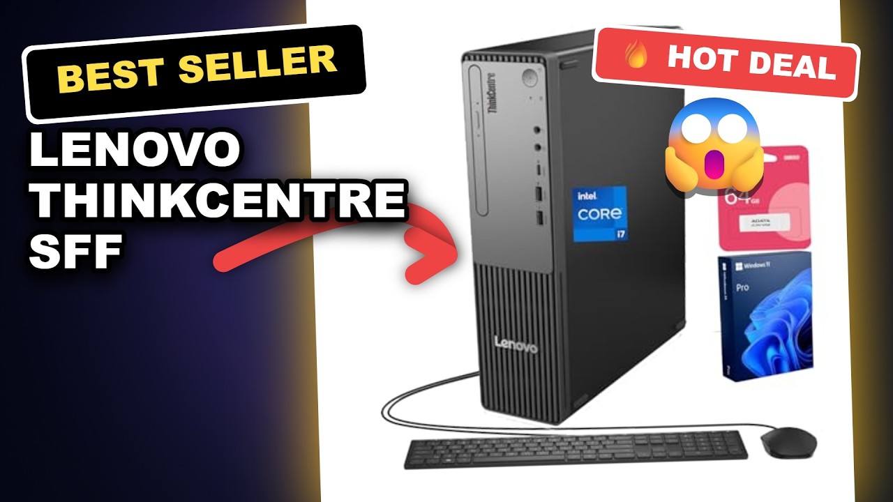 Lenovo ThinkCentre SFF Desktop Review: i7-13620H Power for Business Pros review video