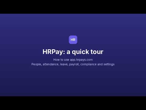 HRPay Demo Video