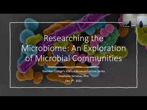 Science Museum Lecture: Researching the Microbiome with Stephanie Servetas